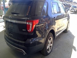 2016 FORD EXPLORER, BLACK, XLT MODEL, 2.3L TURBO, AT, 4WD,  F26524